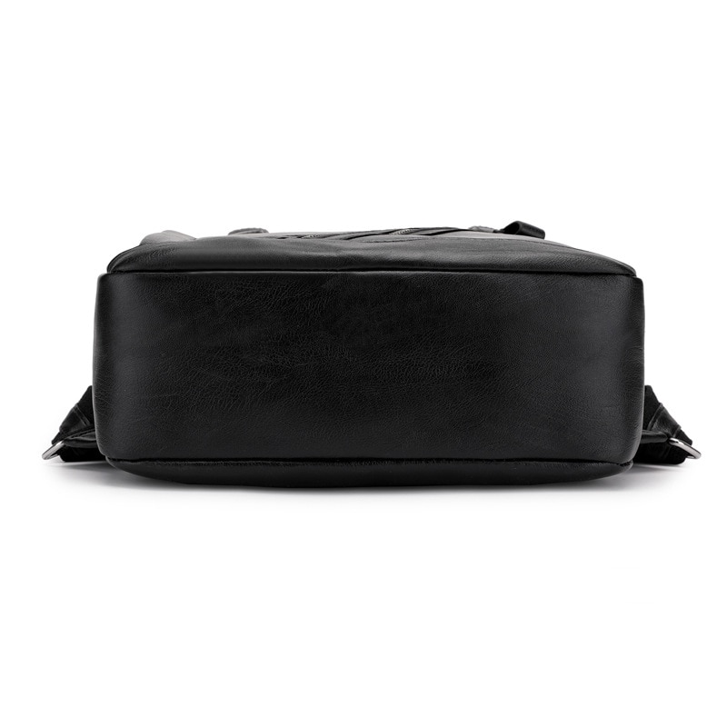 Beste heren zakelijke rugzak reistas waterdichte slanke laptop rugzak schooltas kantoor heren rugzak tas leer