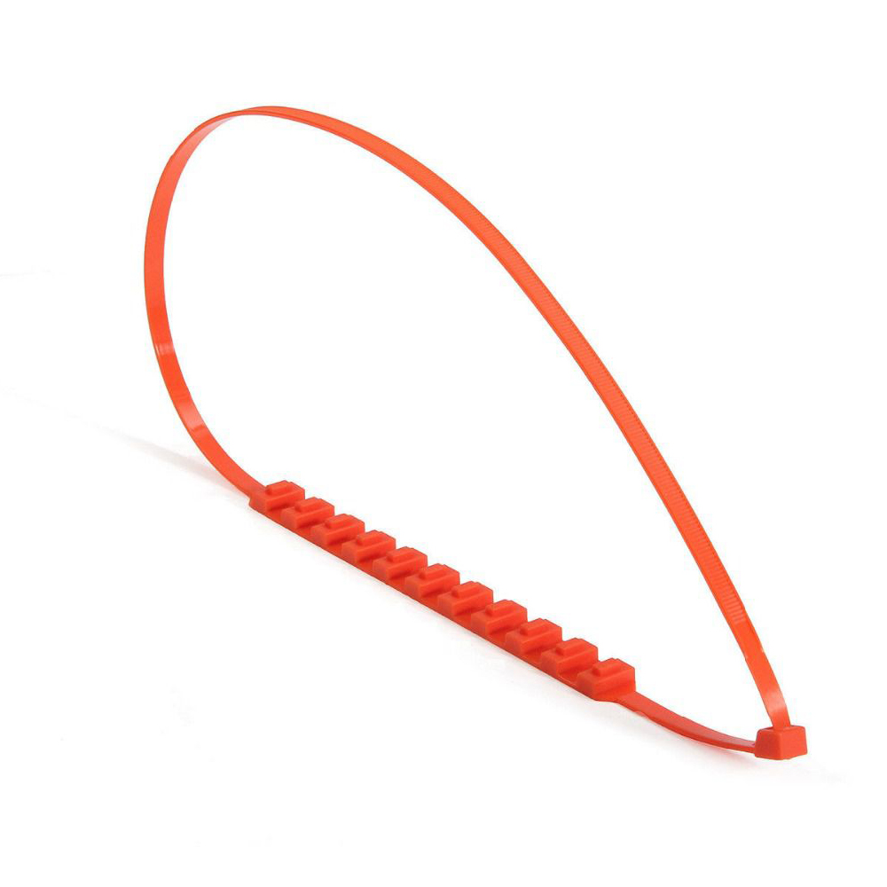 Bridas antideslizantes para cadena de nieve, 10 piezas, nailon, para coche y SUV