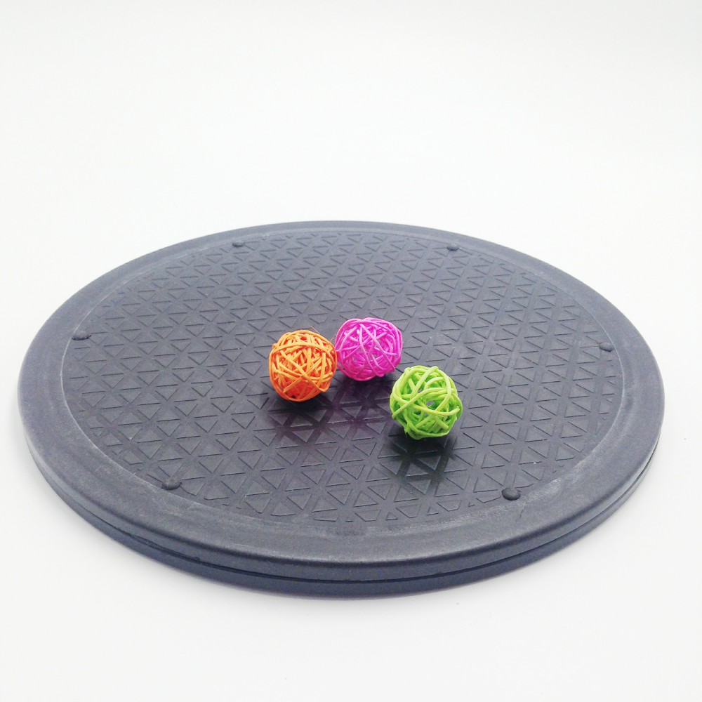 Rotating Turntable Pottery 25/30cm Black Wheel Round Turnplate Polymer Clay Tool Sculpting Model Making Plateform Rotate