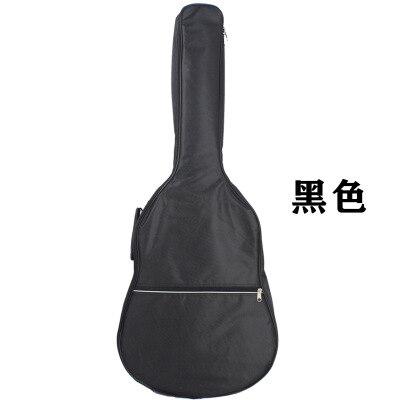 41 inch guitar bag thickened shoulder guitar backpack Double Straps Guitar Soft Case Gig Bag Backpack: Black