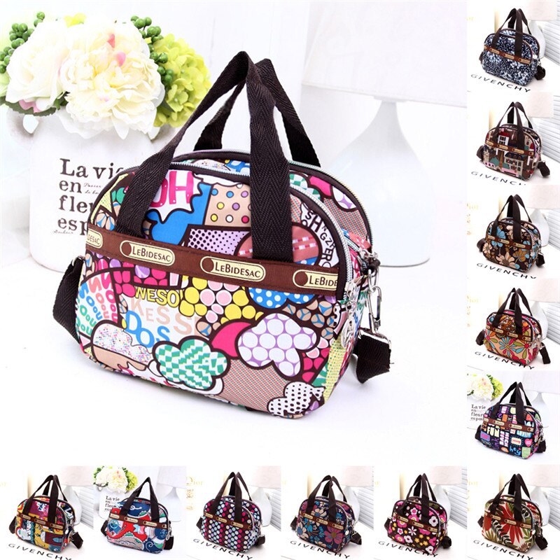 12 Colors Women Multi Pocket Handbag Ladies Hobo Bags Shoulder Bag Colorful Totes