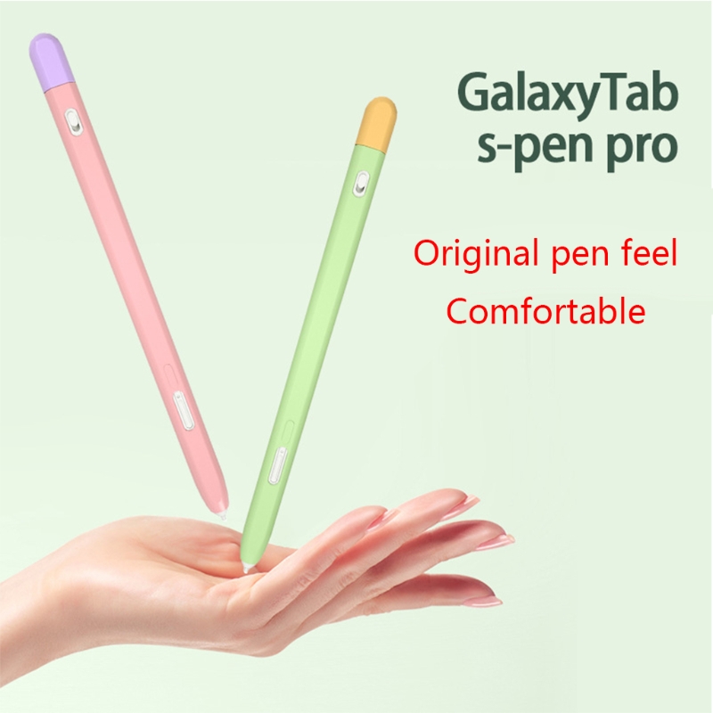 Pennskydd lämpligt för samsungtab s pen pro pennfodral silikonpennskydd spen skyddsfodral fallskydd