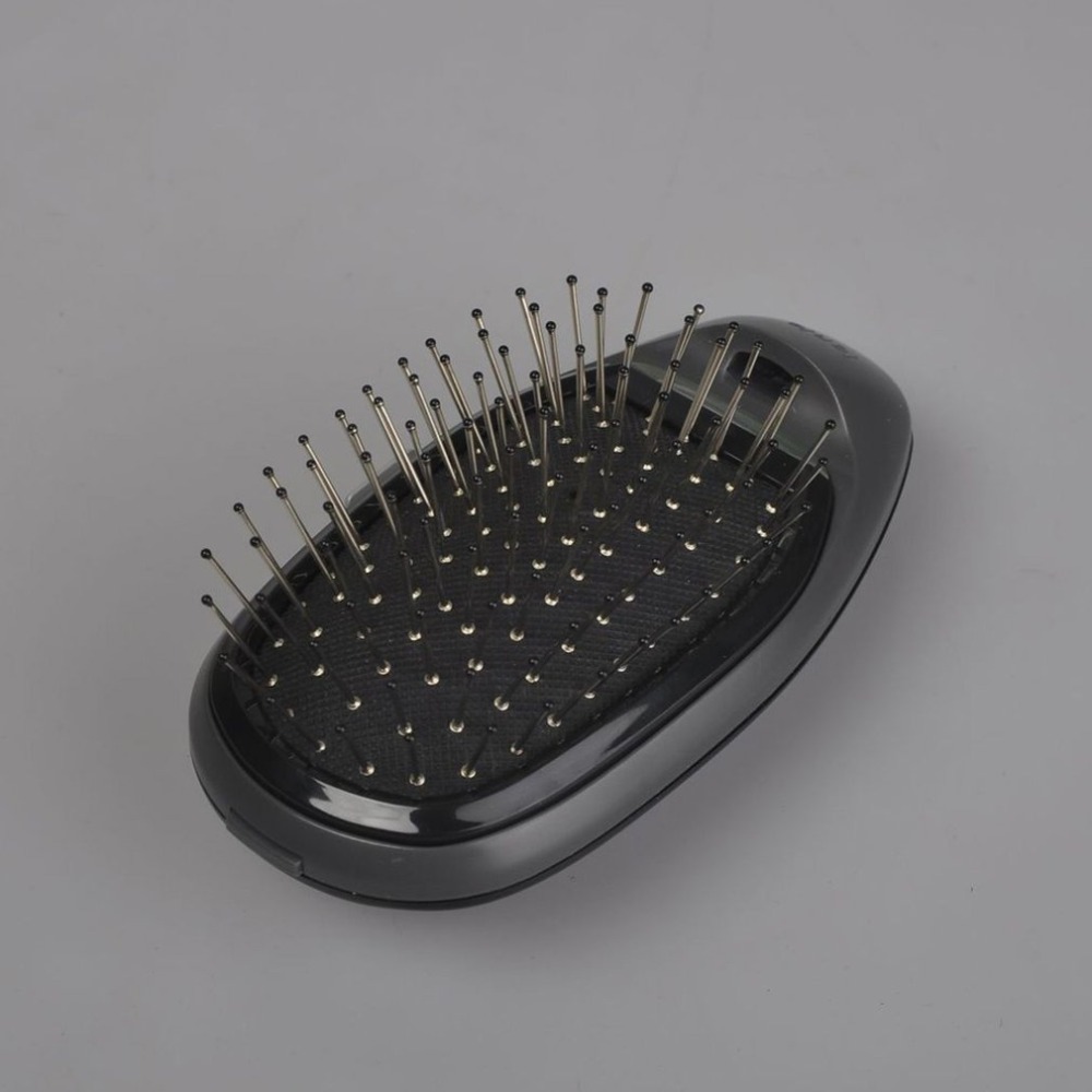 Iónica eléctrico cepillo eléctrico portátil iónica cepillo iones negativos peine cepillo de pelo de estilo cepillo de pelo mágico