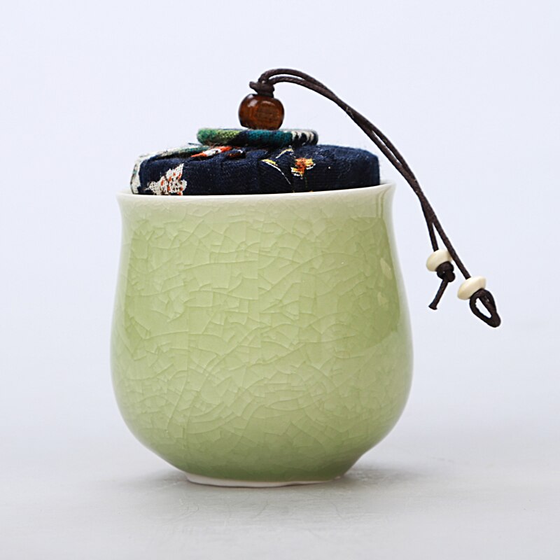 Keramische Pot Paars Zand Kleine Pot As Doos Pot: 8x6.5cm9