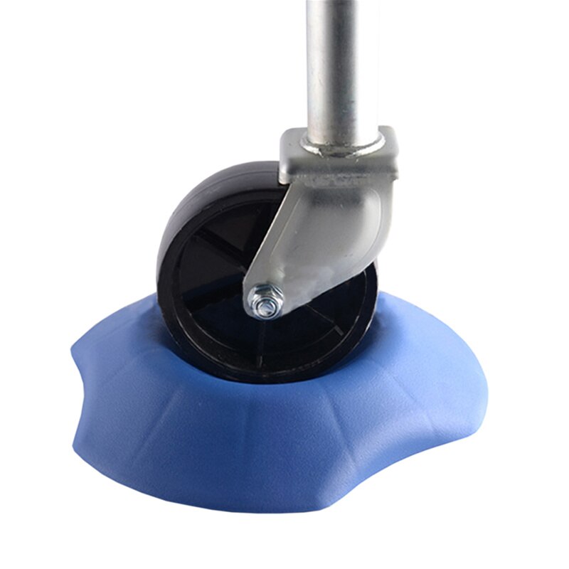 JayCreer 1PCS RV Boat Trailer Jack Wheel Chock Stopper Traction Wheel Devices