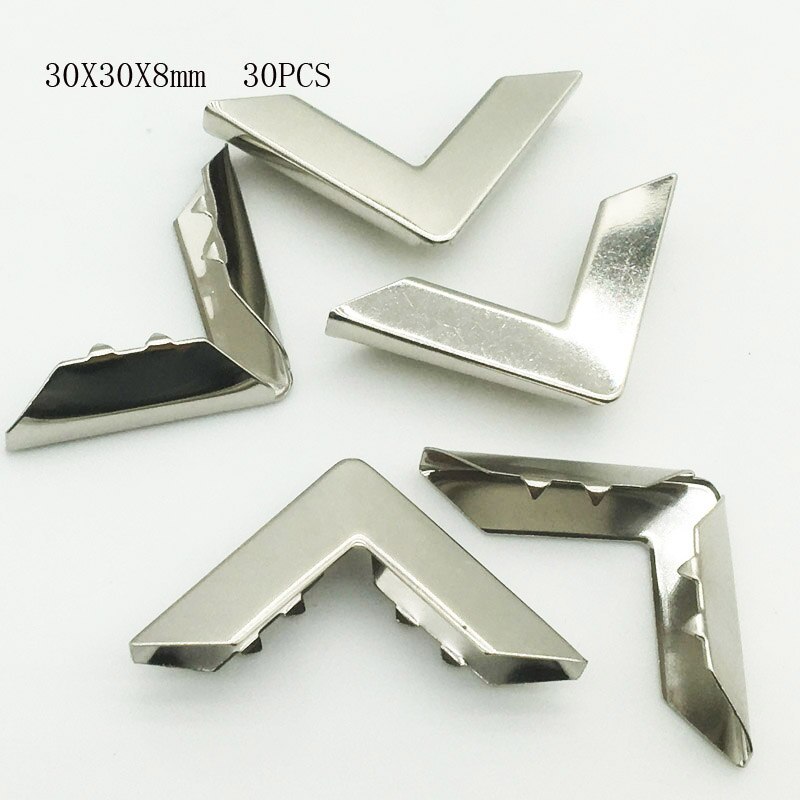 30PCS/Lot Silver Metal Book Corners For Photo Albu... – Grandado