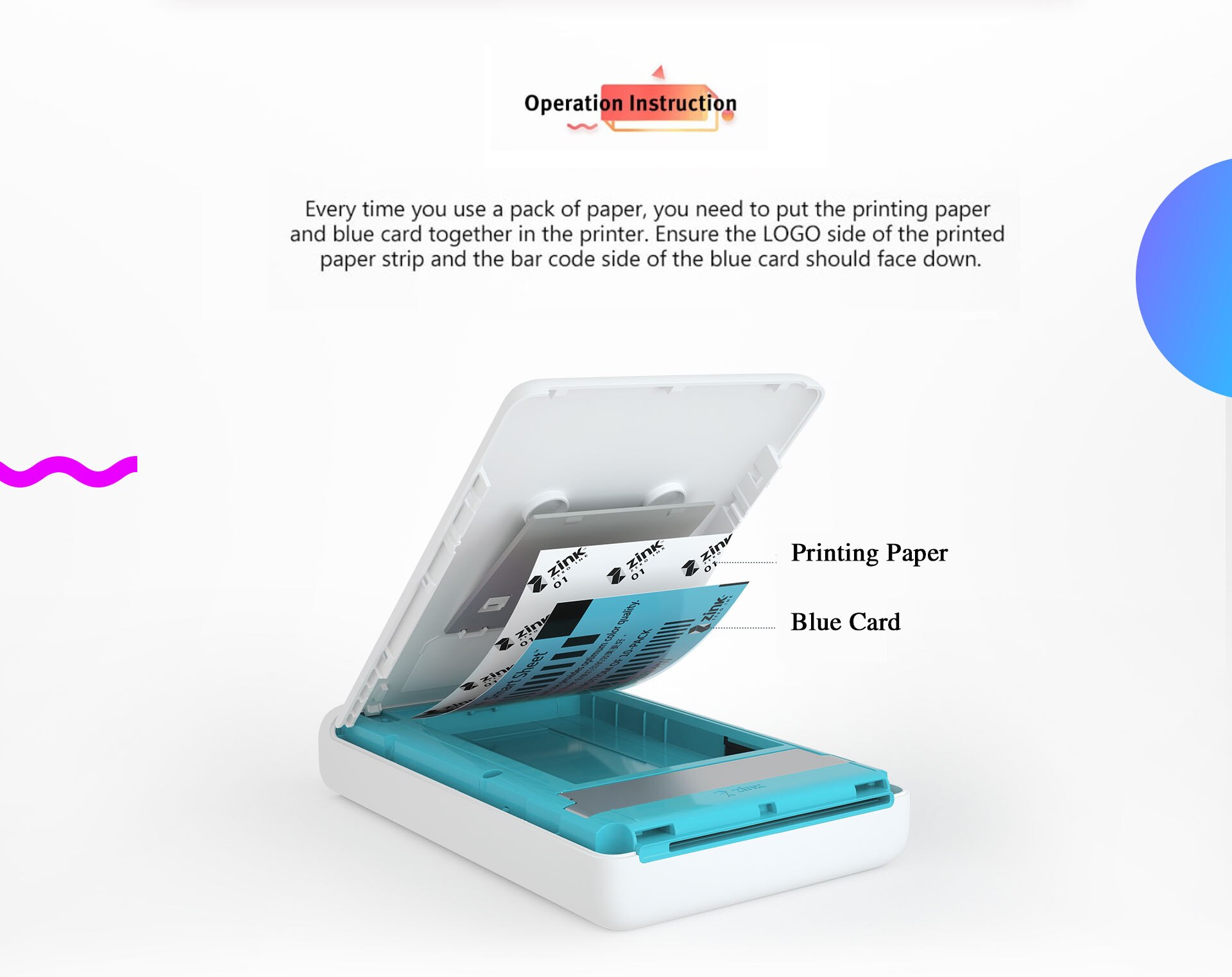 Honor Originele Fotopapier Zink 2*3 Inches. Geschikt Voor Huawei Draagbare Ar Printer CV80 Afdrukken Papier Kleur Fotopapier