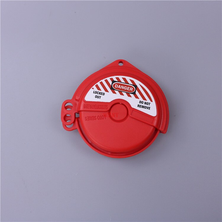 25mm to 76mm Red Rotating Gate Valve Lockouts: NT-F480
