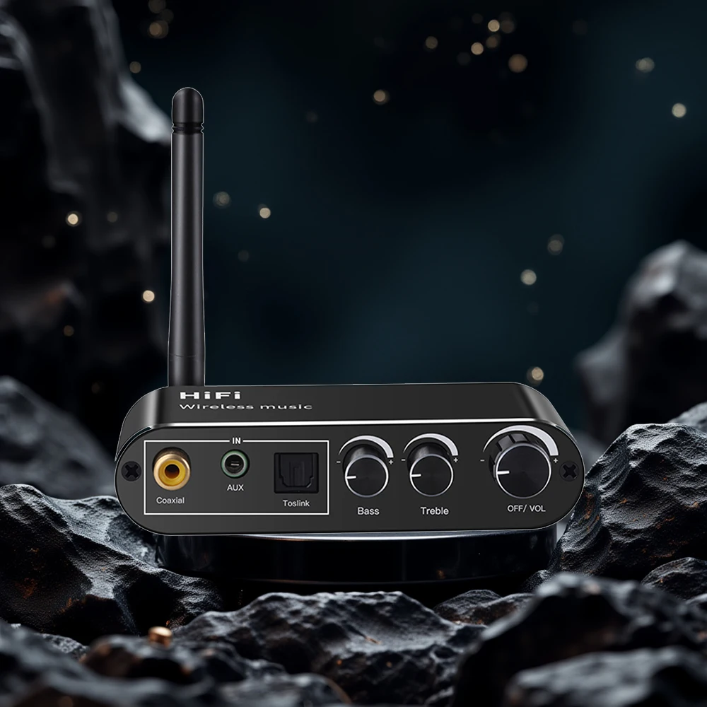Digital zu Analog Audio DAC Konverter Spdif Optisches Koaxial Signal zu 3,5 MM AUX Verstärker Decoder Bluetooth-Kompatibel Empfänger