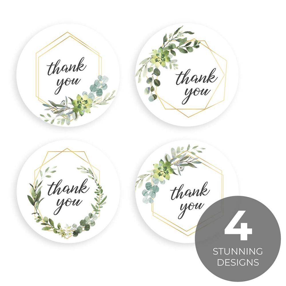 500 stücke/rolle Danke Aufkleber Handgemachte Aufkleber Kreis Schreibwaren danke für ihre auftrag Dichtung Etiketten danke aufkleber