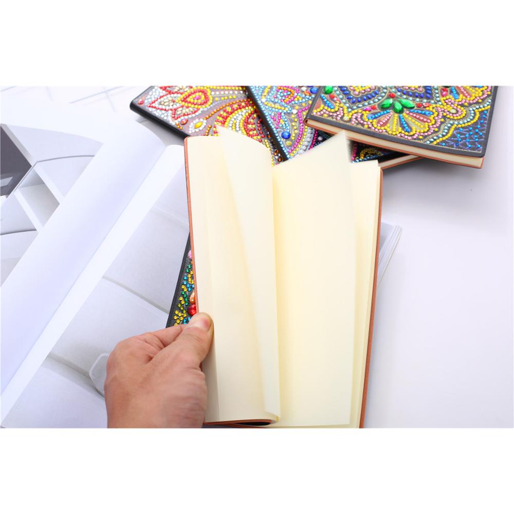 5D DIY Diamant Malerei Notizbücher Spezielle bilden Neuheiten Tagebuch Buch Diamant Stickerei A5 Mosaik Malerei Dekor