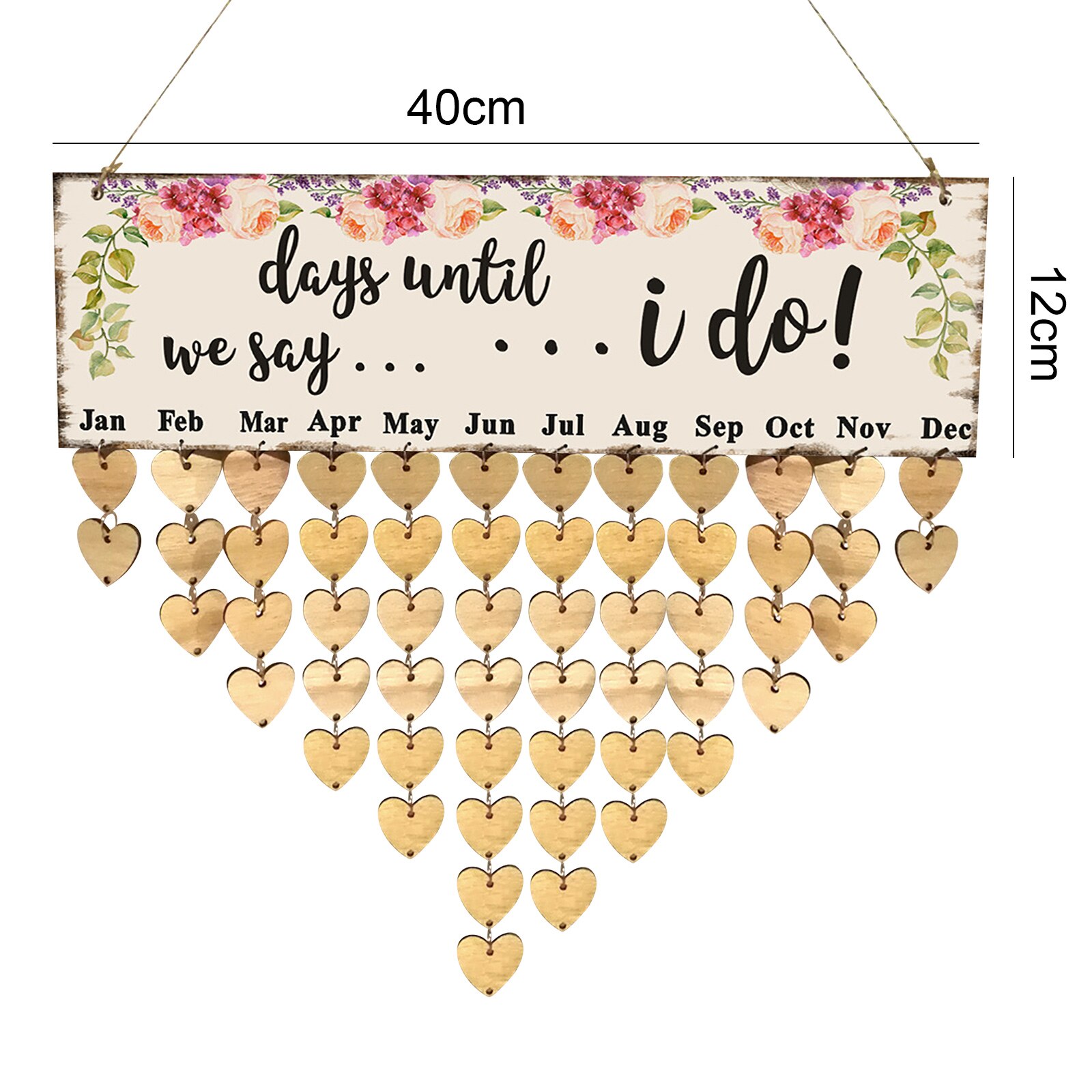 Creatieve Familie Decoratieve Lijst Houten Kalender Verjaardag Herinnering Boards Unieke Verjaardagsfeestje Decoratie Projecten: F