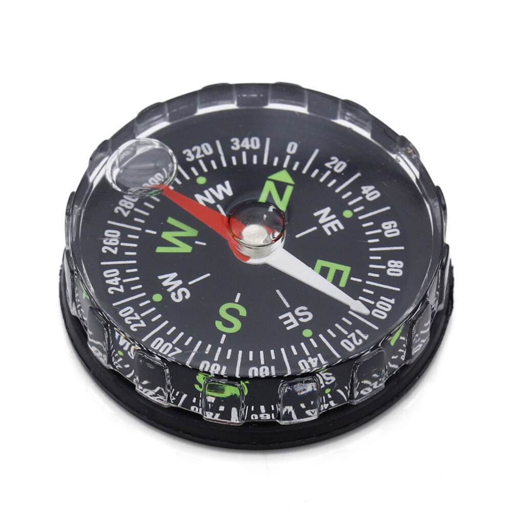 1 st Draagbare Mini Precieze Kompas Praktische Guider voor Camping Wandelen Noord Navigatie Survival Knop Kompas