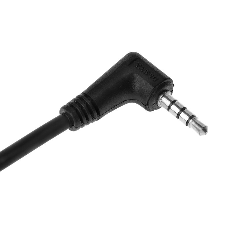 3.5mm Audio Jack Speaker PTT Mic For Yaesu MH-34B4B VX-3R FT-60R FT1DR FT2DR B85B