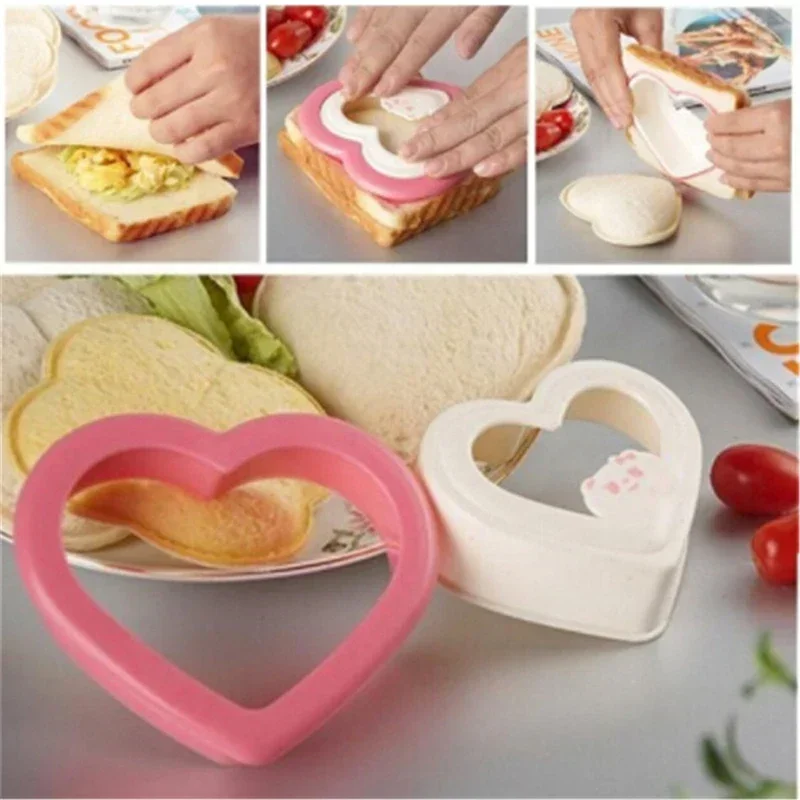 Moule à Sandwich mignon lapin fleur Panda en forme de pain CakeBiscuit dispositif de gaufrage croûte emporte-pièce cuisson pâtisserie outils gâteau