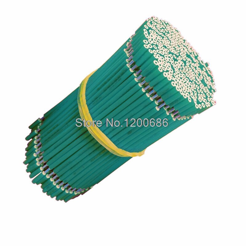 40 CM 5mm strip off UL 1007 22AWG GROEN 20 stuk/partij super flexibele 22 AWG PVC geïsoleerde Draad Elektrische kabel, LED kabel,