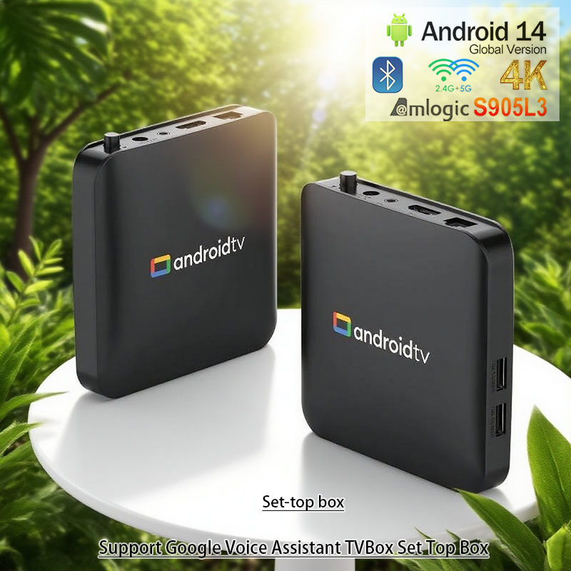 Smart TV Box TV98 ATV W2 Ultra HD 4K 8K Android 14 H96Max 8GB 2GB Dual Wifi BT5.0 2.4G 5G Media Player Set Top Box