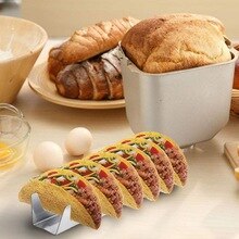 Rvs Mexicaanse Pizza Rack Thuis Keuken Benodigdheden Tortilla Roll Clip Golvend Pannenkoek Rack Koken Tool Set