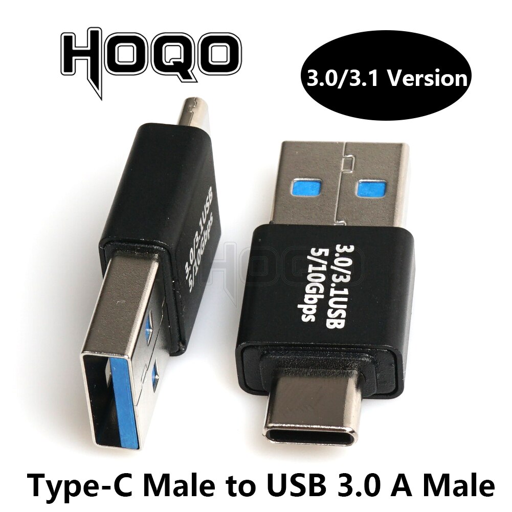 Adaptador USB 3,1 tipo C hembra A USB A hembra B macho A hembra, OTG tipo C A USB 3,0 macho hembra, conector convertidor: Plata