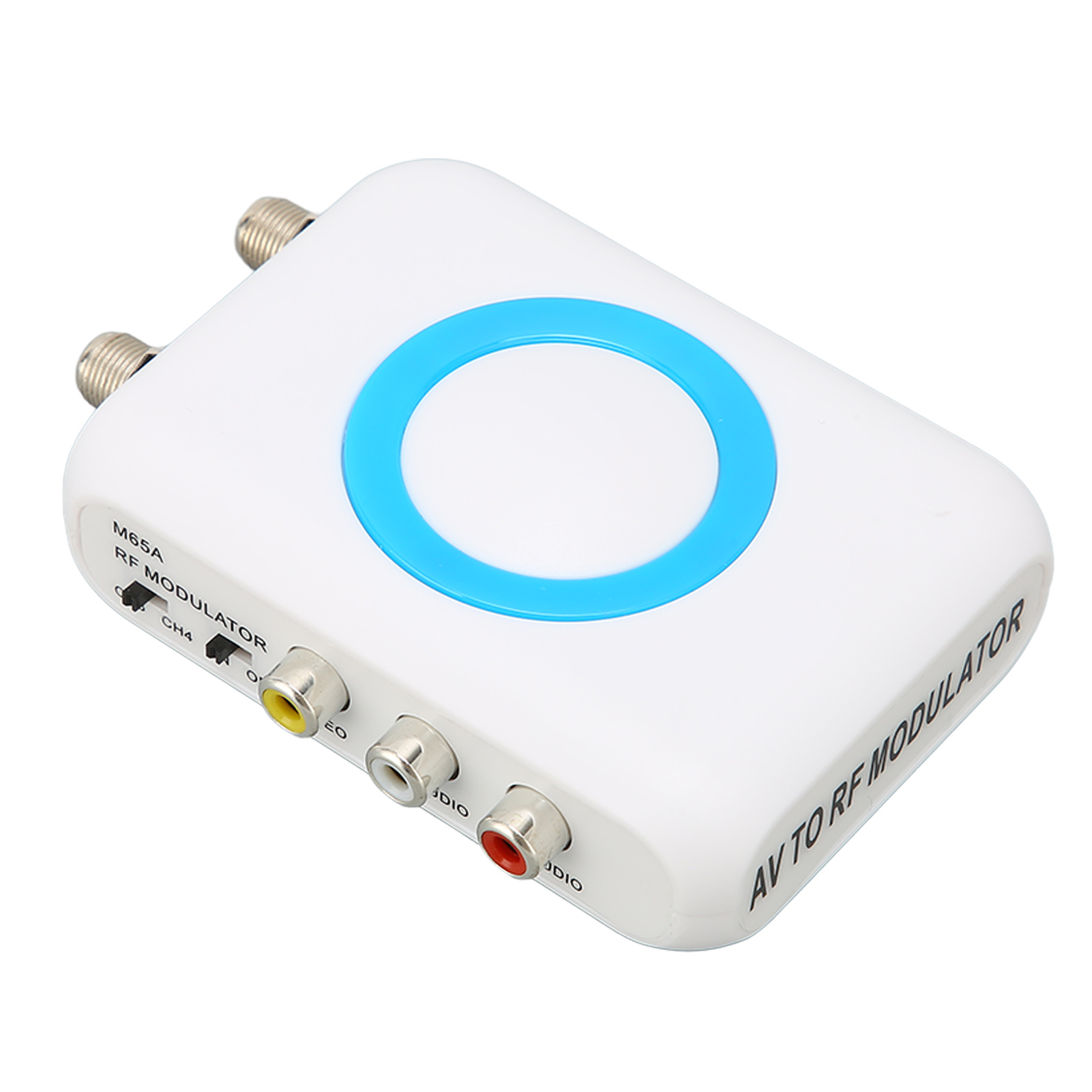 Modulatore RF M65A‑NTSC con supporto per uscita AV, convertitore demodulatore VHF professionale HD per sistemi CATV