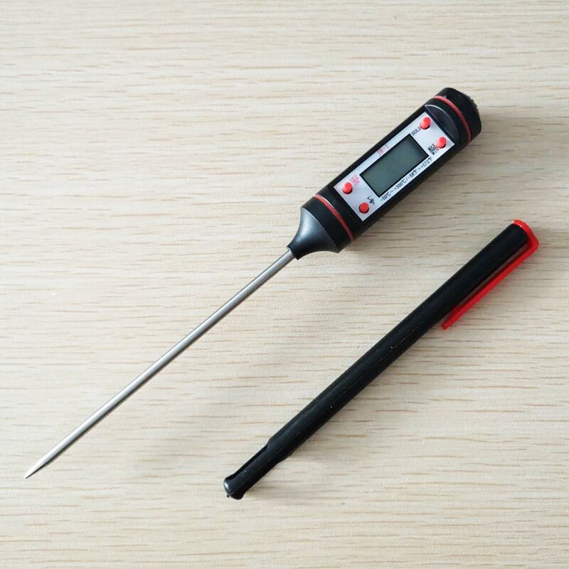 1pc draagbare digitale keukenthermometers wt -1 bbq vlees water olie koken elektronische sonde voedsel oventhermometer met buis