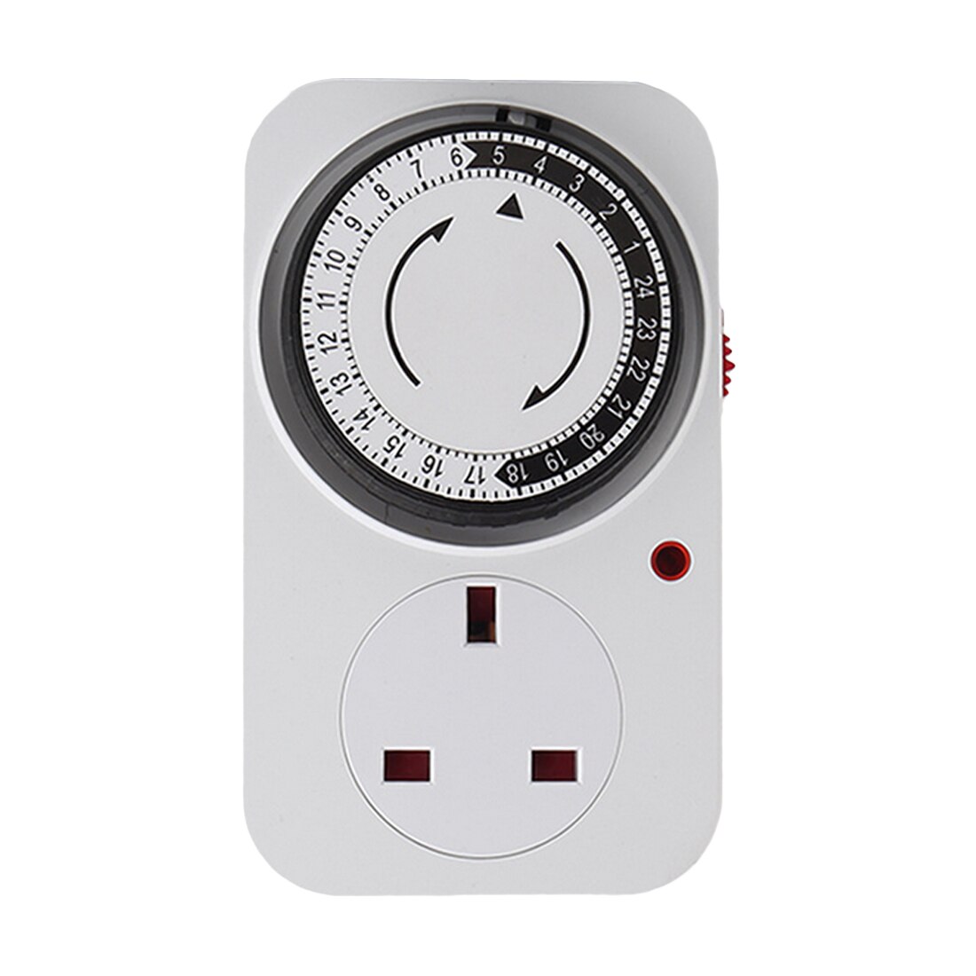 Programmable Mechanical Timer Switch Universal Socket Timer 24 Hour 48 Programmer Sets Wall Outlet EU UK US Plug