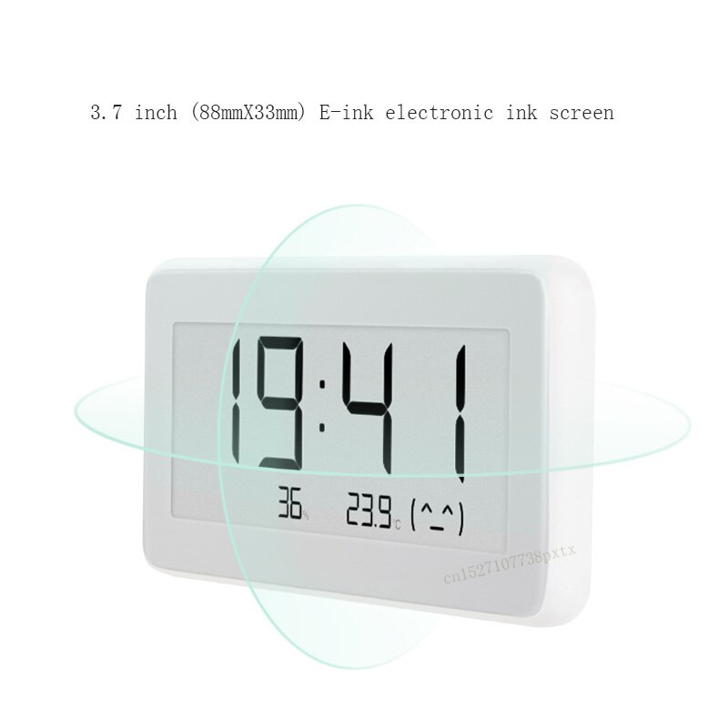 Reloj digital inteligente Xiaomi Mijia BT4.0, reloj electrónico inalámbrico, termómetro, LCD, medidor de temperatura, para interior y exterior