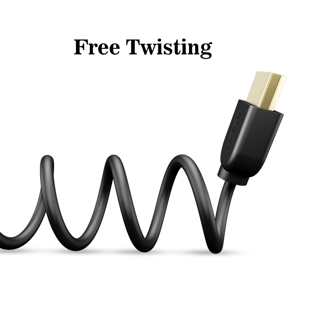 PCER HDMI Cable Ultra Slim Gold-Plated 4K 3840*2160P Resolution Cable HDMI 1.5M 3M 5M Hdmi Cord Ultra HD 3D Image