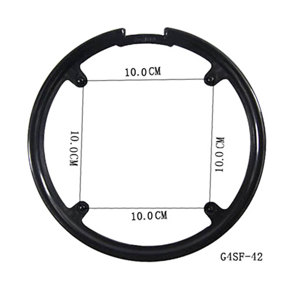 Fahrrad Radfahren Kurbel Schutz Abdeckung Kettenblatt Kurbel kette rad schutz Bike kettenblatt Schutzhülle Kettenrad Schutz: Black