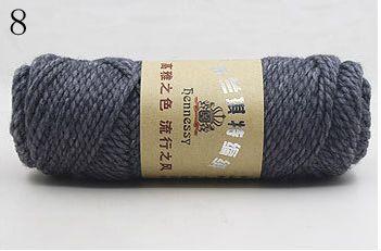 100g alpaga épais Mohari laine Crochet fil pour Visan à la main tricot doux pull chapeau écharpe cachemire fil AQ339