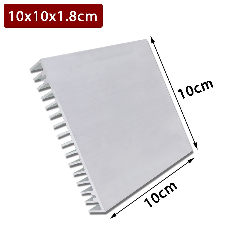 2pcs 89x15 Alumnum Heat Snk F 20W 30W Hgh Power LED Lght Panel