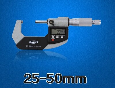 0-100MM 0.001 precision digital display micrometer screw gauge screw-thread outside micrometer measuring tool