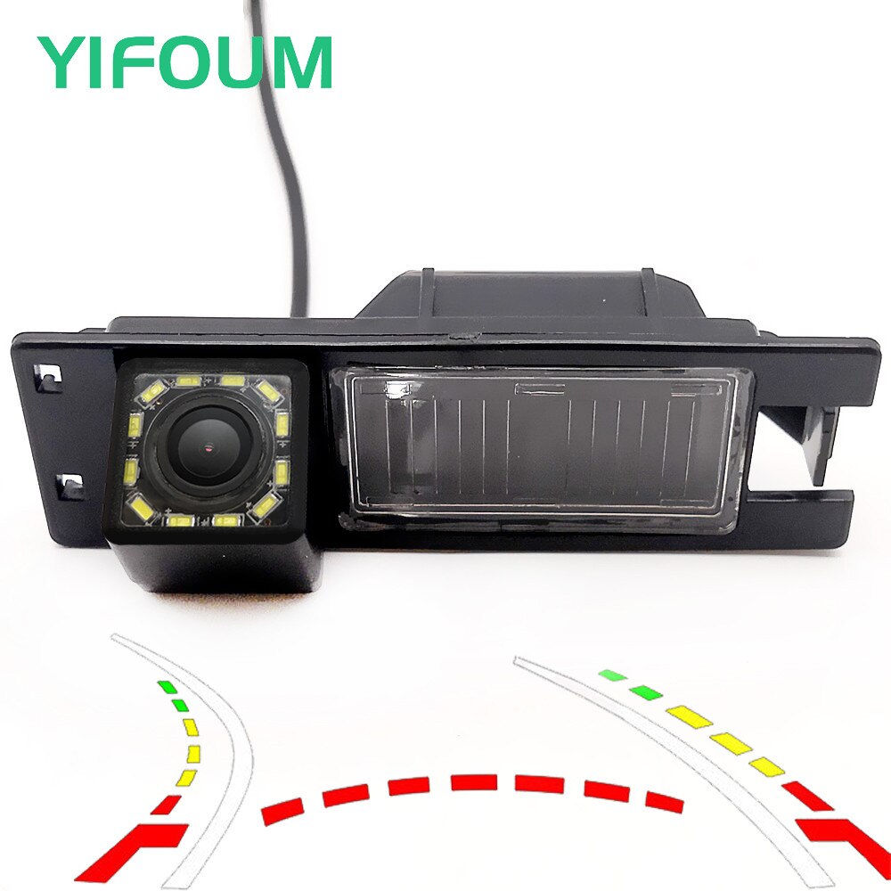 Yifoum dynamisk banespor bil bakkamera til alfa romeo 147 156 159 166 gt brera mito stelvio giulietta nuvola fit