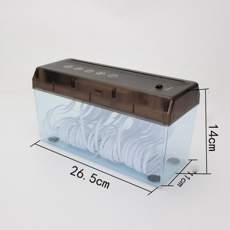 USB elettrico doppio scopo carta trituratore desktop mini finanziario conto A4 carta trituratore carta taglierina per casa ufficio