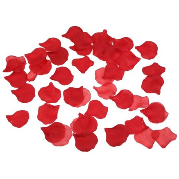 Bgw Beste 500 Stks/pak 5*5 Cm Rozenblaadjes Voor Bruiloft Decoratie, romantische Kunstmatige Rozenblaadjes Bruiloft Bloem Roos Bloem