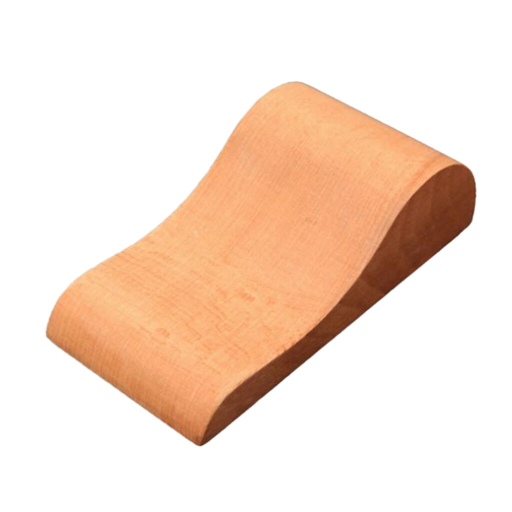 Beech Wooden DIY Leather Belt Bending Tool Leathercraft Polishing Printing