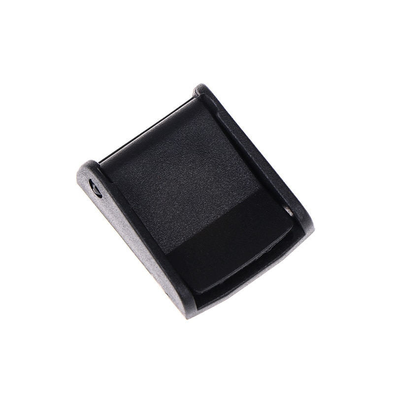 10 stk cam spænder plast sort toggle clip rygsæk stropper webbing 25mm