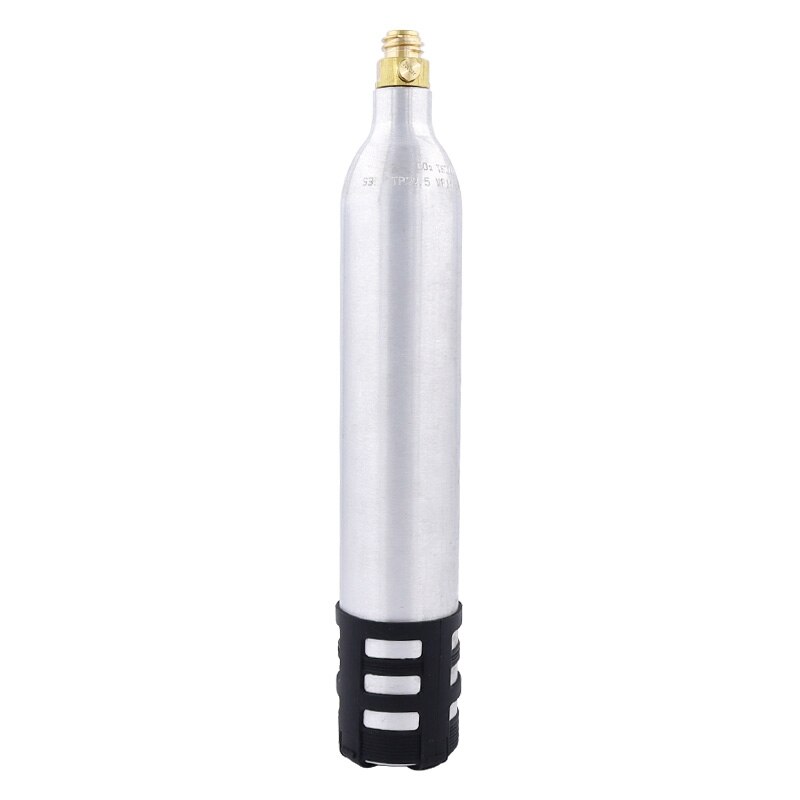 Botella de Soda rellenable de 0,6l, repuesto, cilindro de CO2 reutilizable, accesorio para máquinas de Soda