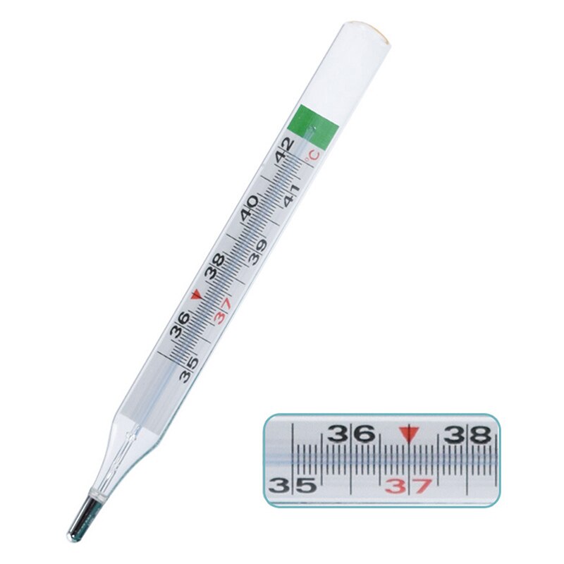 Medizinische Quecksilber Glas Thermometer Haushalt Klinische Medizinische Quecksilber Thermometer Erwachsene Baby Medizinische Körper Temperatur Messung