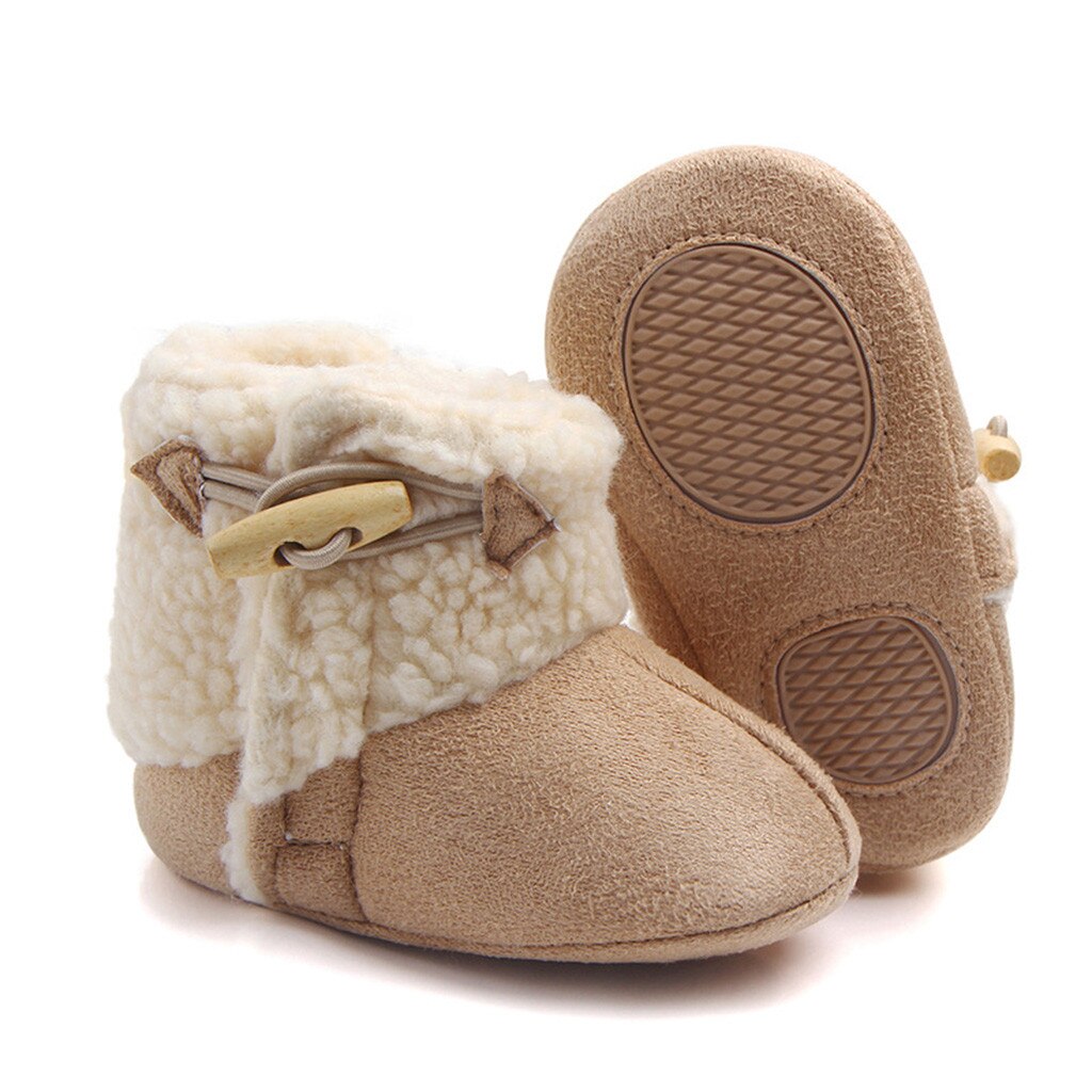 Bebê menina botas de inverno sapatos confortáveis cores misturadas moda primeiros caminhantes do miúdo menino sapatos do bebê botas da criança sapatos da menina