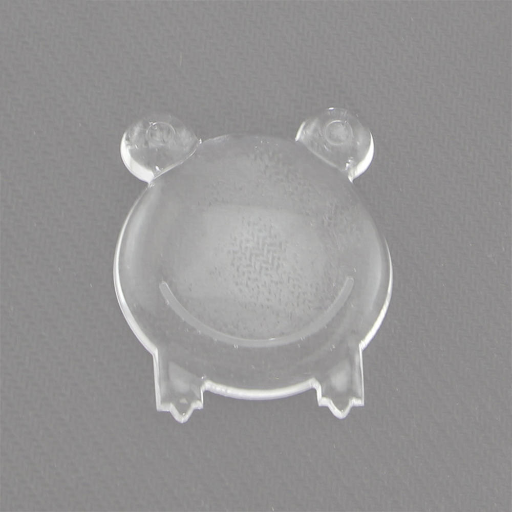 1pc PU Waterable Transparent Door Handle Bumpers Safety Shock Absorber Door Stoppers Wall Protection Security: B