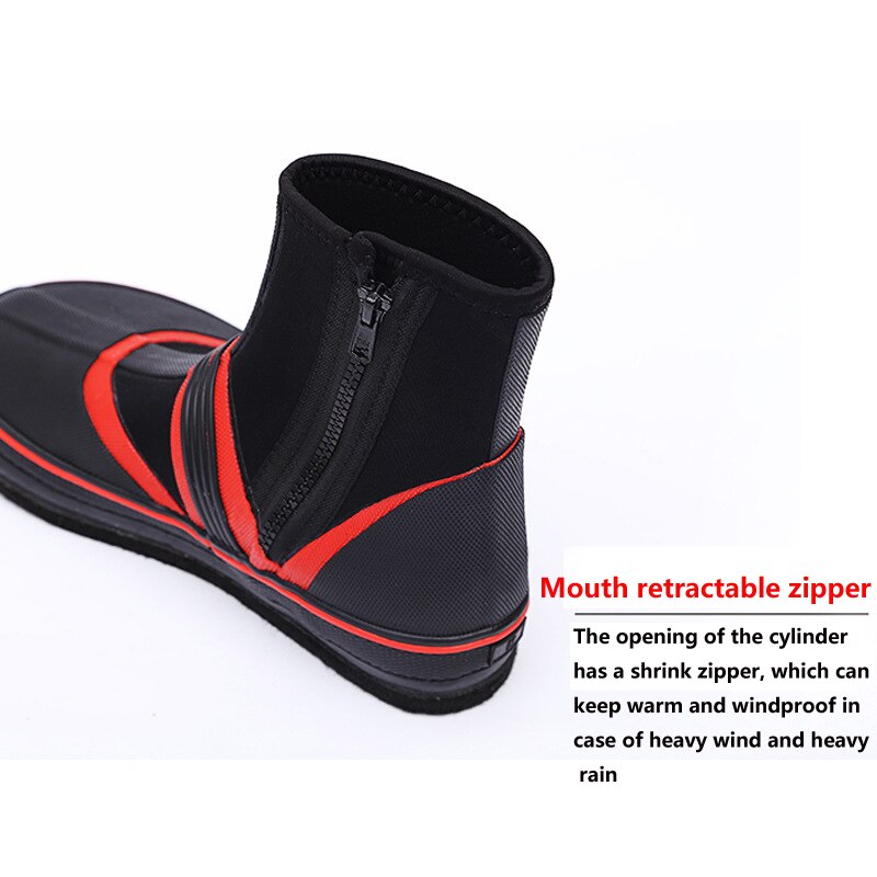 Antiskid fishing shoes, sea fishing shoes, nail soled shoes, rain boots, antiskid felt soled rock fishing shoes, fishing gear