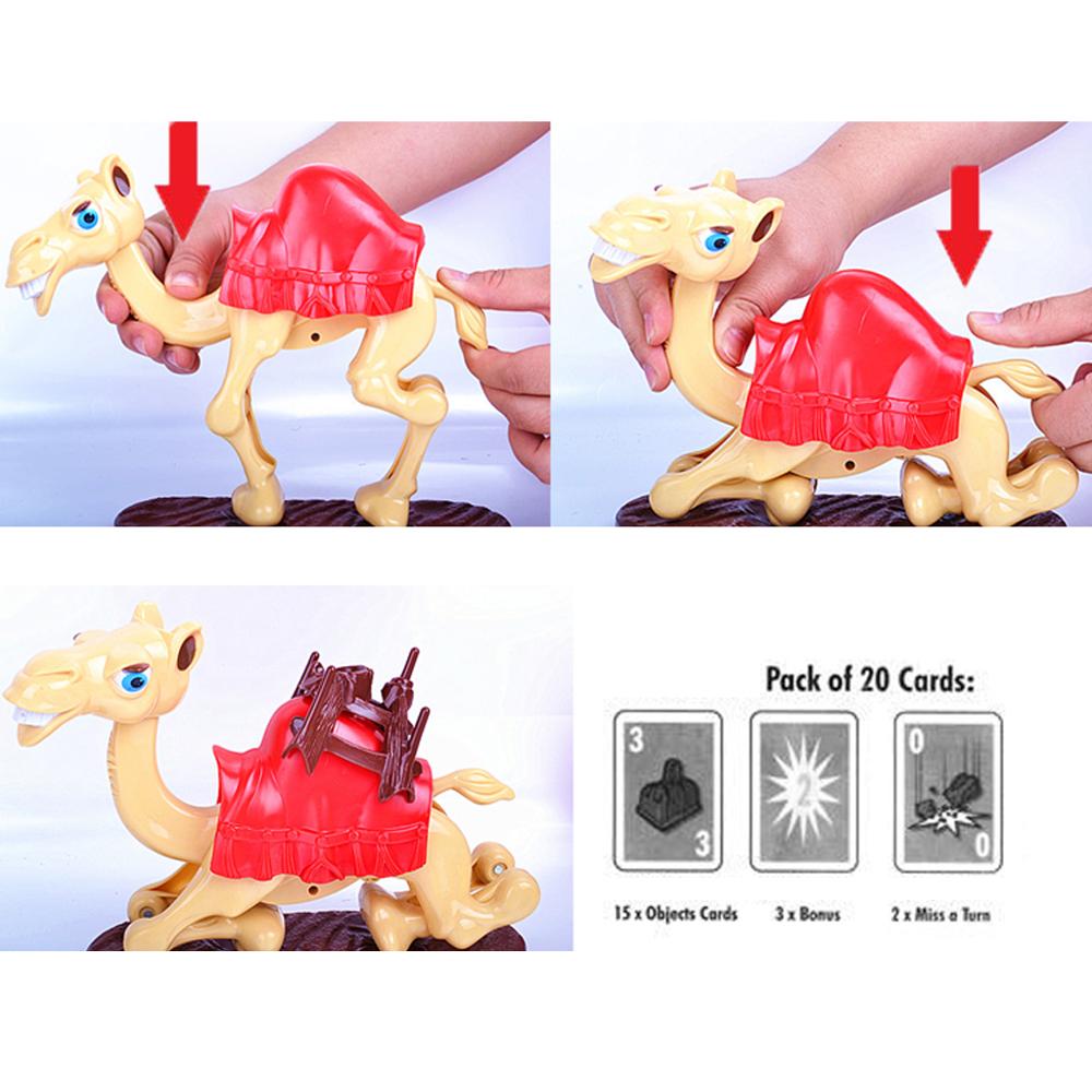 MagiDeal And His Bucking Camel Load the Camel Kids Board Game Toy Parent-child Toy Boad Game