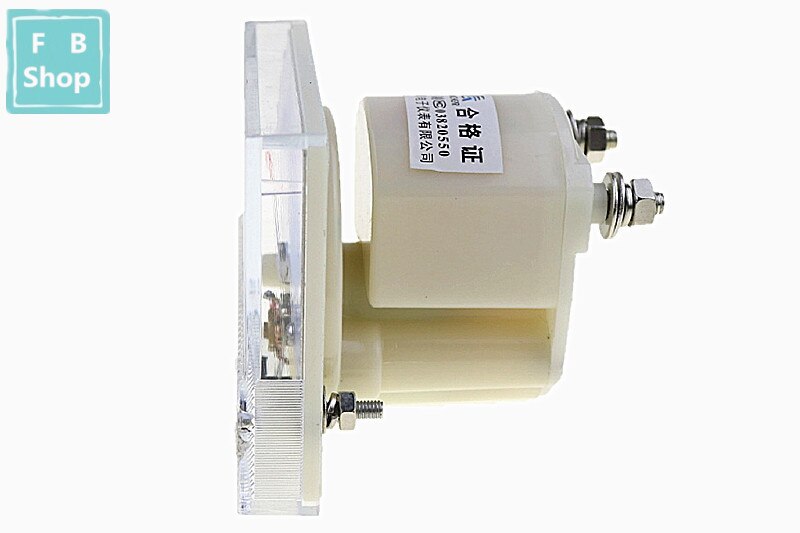 1 stk 85 l 1-ma 100ma 150ma 200ma 300ma 400ma 500 maak hvid plastskal analogt panel amp ampmeter amperemeter