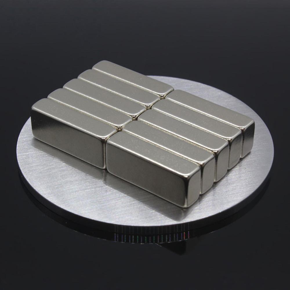 Sterke Magneet Cuboid Magneet 1Pc 20X8X5Mm Super Bar Blokken Zeldzame Aarde Neodymium Koelkast magneet