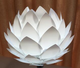 Elements Modern IQ Puzzle Jigsaw Light Lamp Shade Ceiling Lampshade DIY Chandelier Light Lamp: 43cmJJ