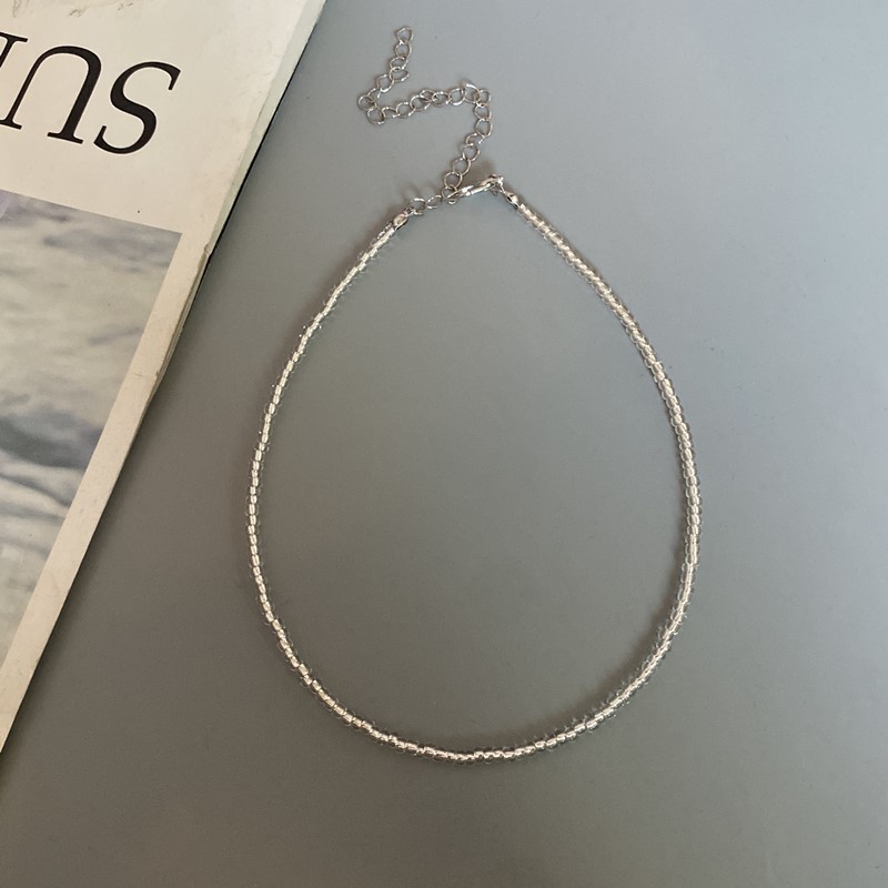 Frøperler boheme halskæde charme krave farverig håndlavet halskæde smykker femme