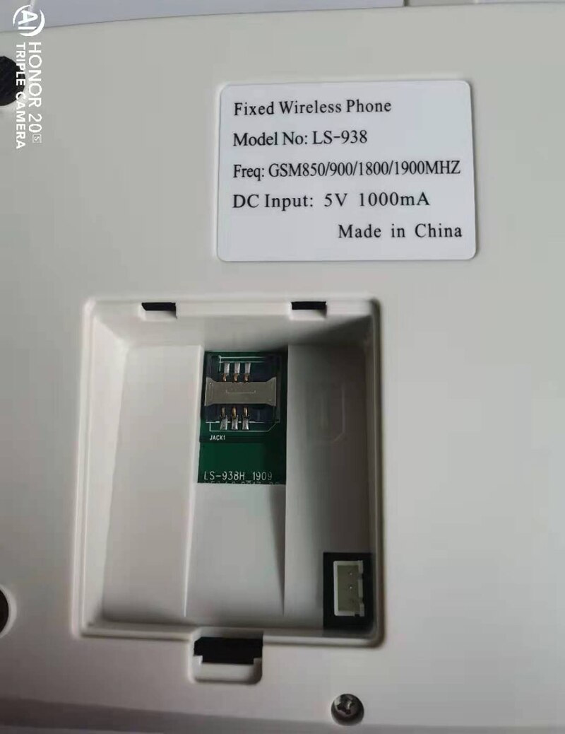 GSM Wireless Telephone with sim card slot 850/900/1800/1900MHz