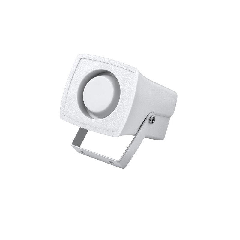 Wired White Mini Siren For Home Alarm Security Systems Mini Siren Loudly Sound for Protection Security 110dB Personal Alarm