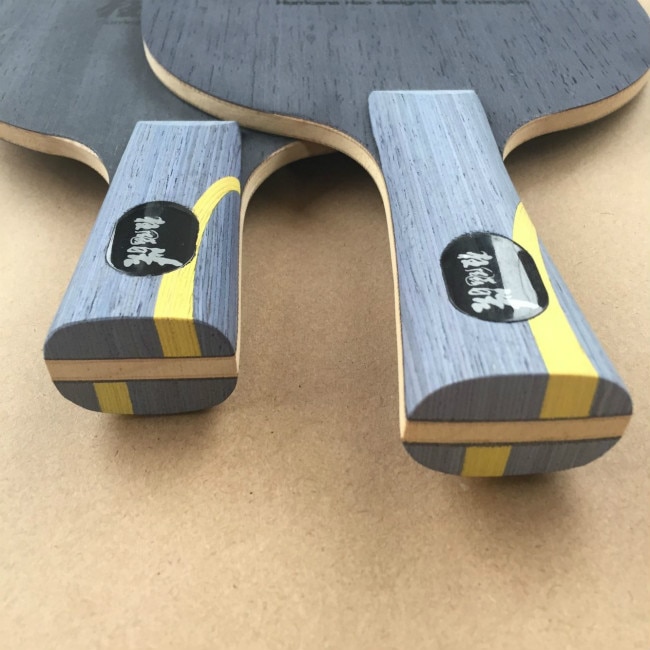 Hurricane hao tischtennis klinge tischtennis pingpong schläger fl cs st griff tischtennis fledermäuse lange kurze griff
